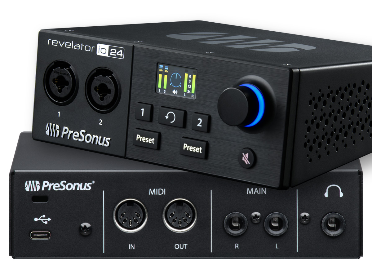 PreSonus Introduces Revelator io24 USB-C Audio Interface | audioXpress