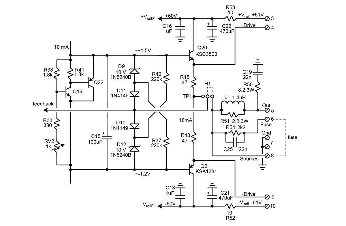 You Can DIY! The DH-220C MOSFET Power Amplifier - Part 1 The Circuit ...