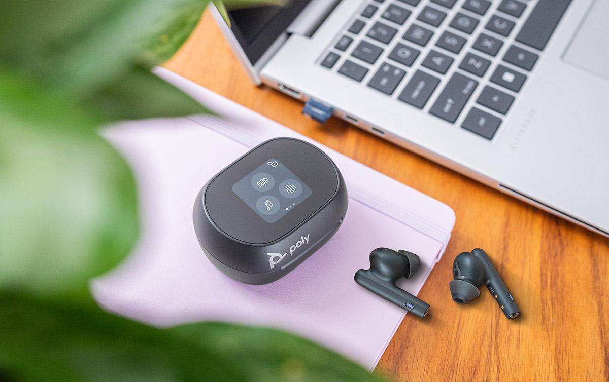 Enterprise-Grade Poly Voyager ANC TWS Free | Now Earbuds Models audioXpress with 60 Available Three