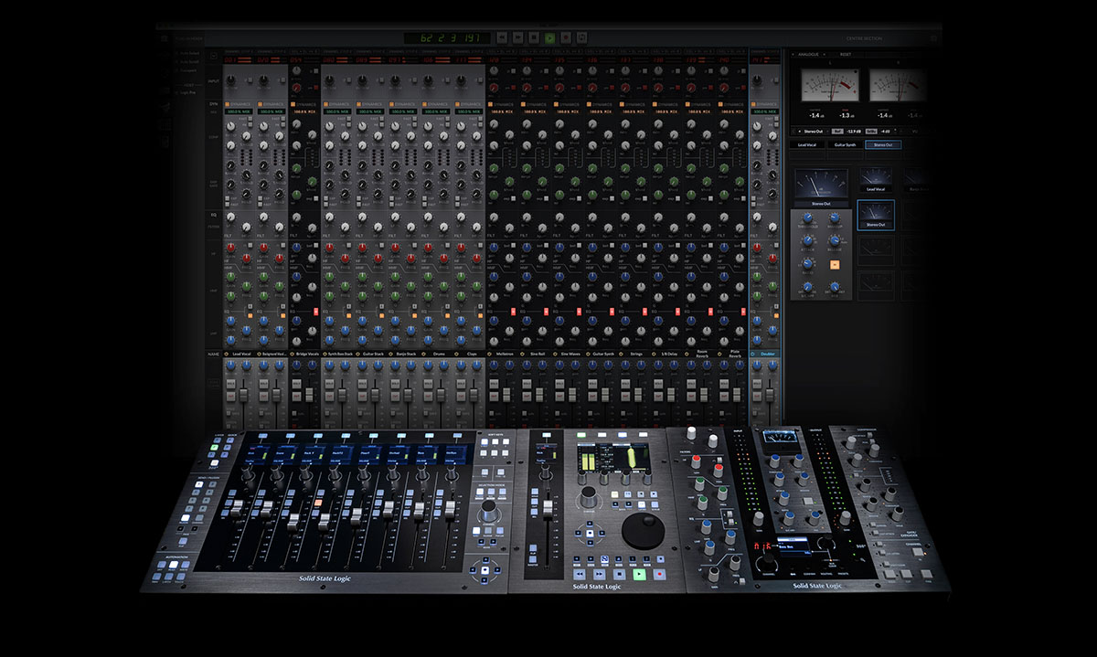 Solid State Logic Creates UF1 DAW Control Surface Module audioXpress