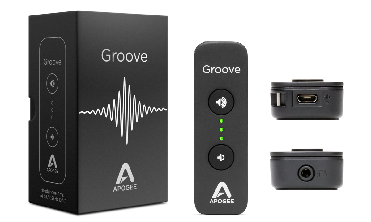 Apogee Groove Portable Headphone Amplifier and DAC is Now