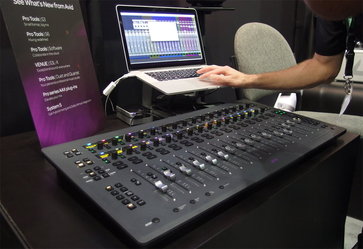 Avid Introduces Pro Tools S3 Desktop Control Surface And Offers