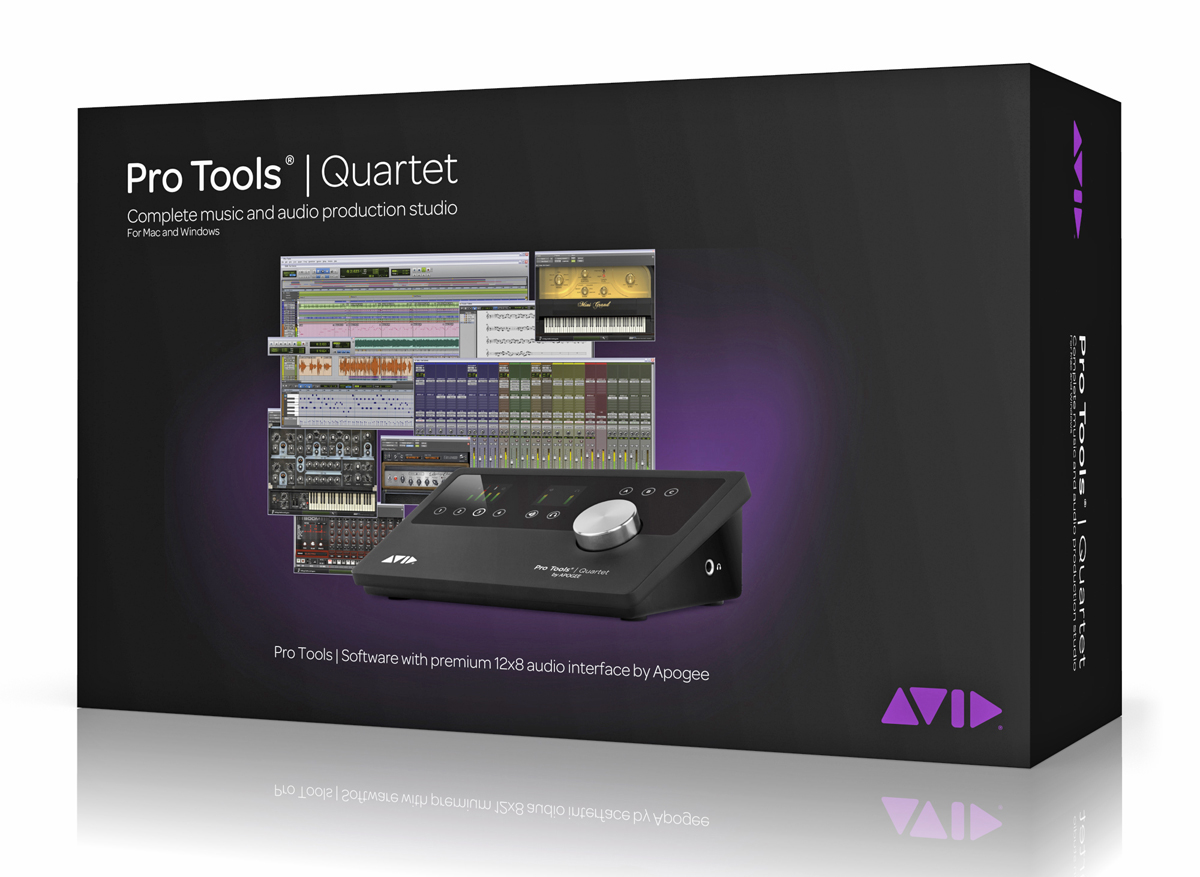 Avid and Apogee Announce Bundled Duet and Quartet Pro Tools 