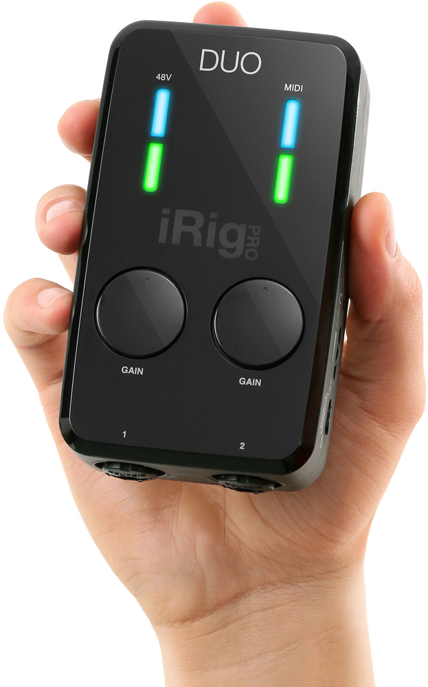 IK Multimedia iRig Pro DUO 高音質オーディオ/MIDI